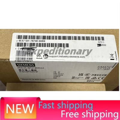 New Siemens 6ES7531-7KF00-0AB0 S7-1500 analog input module 6ES7 531-7KF00-0AB0