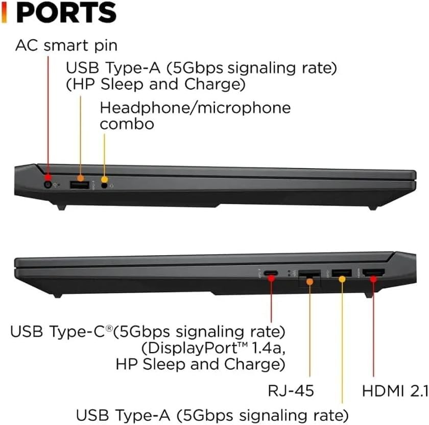 HP Victus 15.6" 144Hz Full HD Intel Core i5 13420H 8