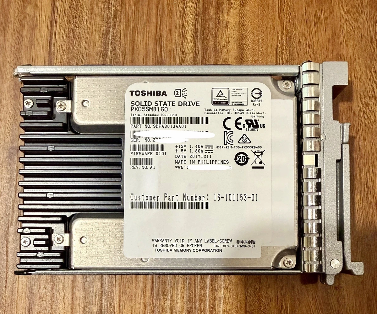Toshiba 1.6 TB Storage Capacity Solid State Drives for sale | eBay