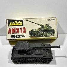 Solido ref 230 AMX 13 Tank 90m/m Diecast