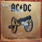 AC/DC For Those About To Rock Lp Sealed Vinyl Record
