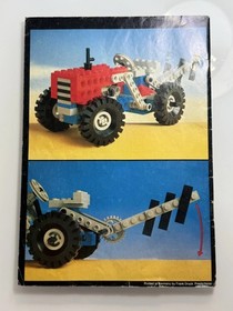 LEGO Technic 8841 Dune Buggy &ndash; Original 1983 Instructions Manual Only