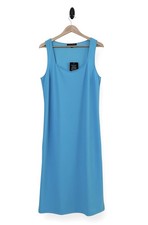 Robe D'été Boston Proper Bleue – Taille S, Coupe Fit & Flare, Très Bon état