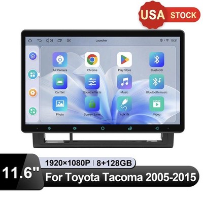 JOYING 11.6'' Android 13 CarPlay Head Unit for Toyota Tacoma 2005 2015