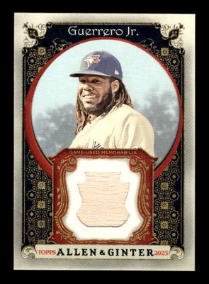 2023 Topps Allen & Ginter Vladimir Guerrero Jr. Allen & Ginter Full-Size Relic