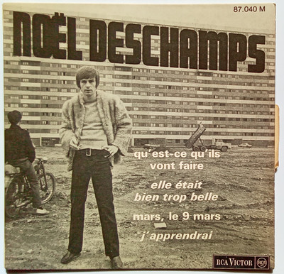 NOEL DESCHAMPS . WAS WERDEN SIE TUN / RCA 87.040 M mit Zunge