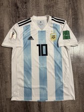 Leo Messi Argentina Adidas World Cup Home 2018 Size Large BQ9324