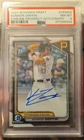 2024 Konnor Griffin 1st Bowman Draft Chrome Prospect Auto PSA 8