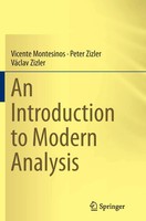 An Introduction To Modern Analysis Vicente Montesinos (U. A.) Taschenbuch Xxxi