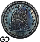 1859-O Seated Liberty Dime, Incredible Gem BU++, Beautiful Color & Luster