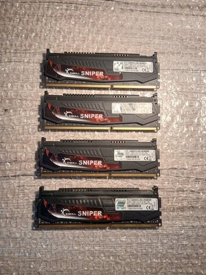 G. SKILL Sniper 1866 MHZ DDR3 4 x 4GB; 16gb RAM