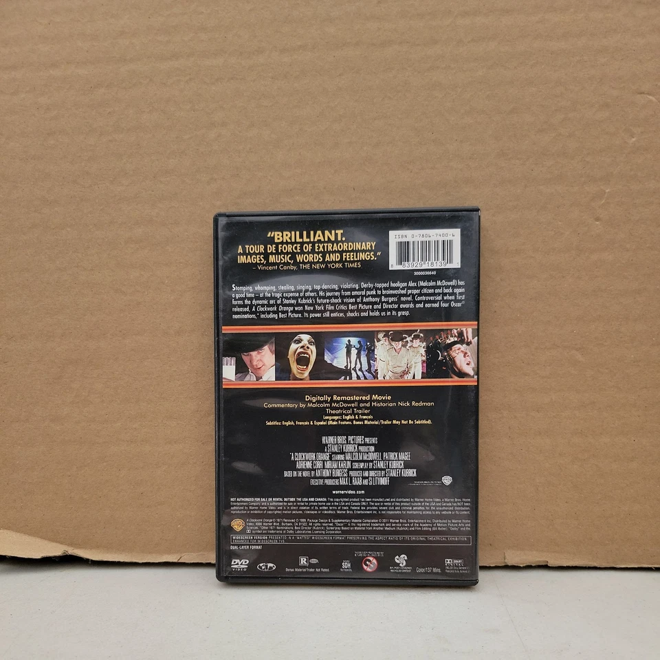 A Clockwork orange ) DVD 1999 - Image 2 of 2
