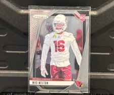 Max Melton 2024 Panini Prizm Base RC #376 Cardinals