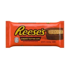 REESE'S Milk Chocolate Peanut Butter Cups Candy Packs 1.5 oz 25 Count