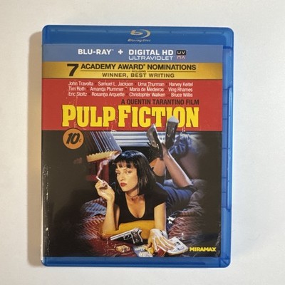 Pulp Fiction (Blu-ray, 1994) (No Code) EX