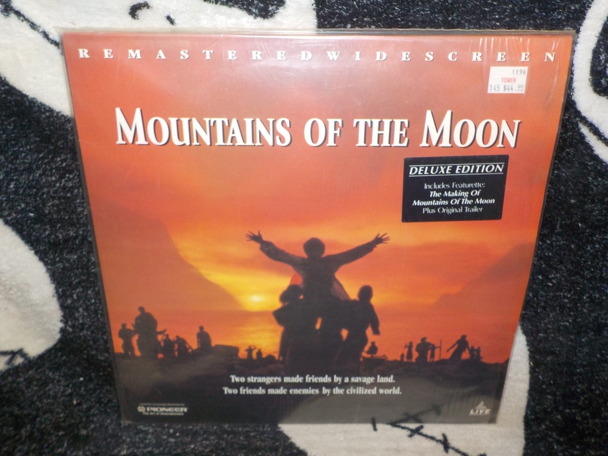 Mountains of the Moon Remastered Widescreen Laserdisc LD Free Ship