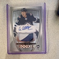 Upper Deck The Cup 2018-19 Kristian Vesalainen Rookie Auto Patch #114