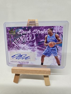 Kendrick Perkins Auto /75 2021-22 Court Kings Brush Strokes