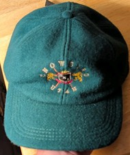 Vintage Snowbird Utah Ski Resort Green Wool Strapback Cap Hat Made in USA