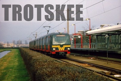 35mm Slide HOLLAND RET Rotterdam Metro Electric Railcar 5200 2000 Orig