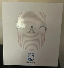 DermaBolt LED Light Therapy Mask Red Blue Orange Anti-Aging Acne Skin Care