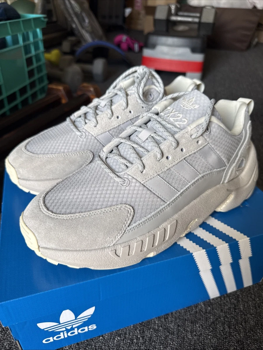 Adidas ZX 22 Boost Grey Cream White for sale | eBay