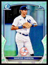 2023 Bowman Chrome Lunar Glow Refractor Marcos Cabrera #Bcp-46