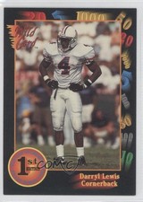 1991 Wild Card Draft Darryll Lewis Darryl Lewis #30 Rookie RC 0a0. rookie card picture