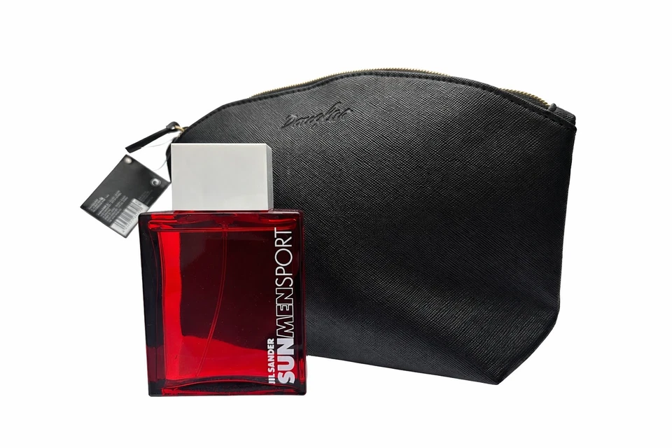 Jil Sander Sun Men Sport Set - Eau de Toilette 75 ml + Kulturbeutel