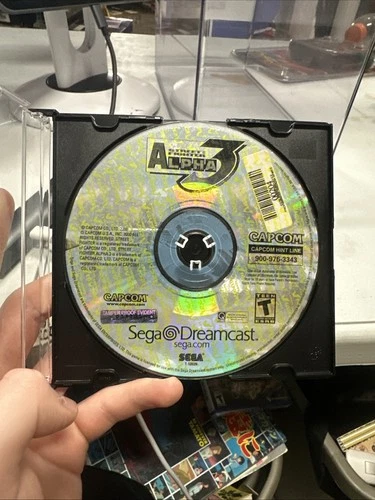 sega dreamcast street fighter alpha 3 Loose Disk