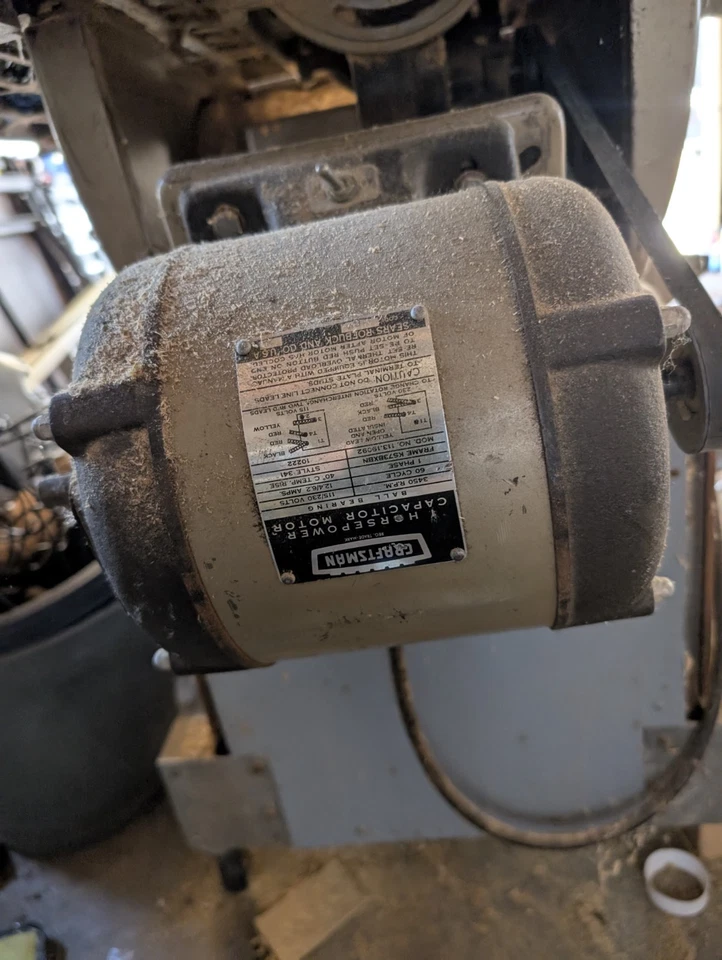 Craftsman 100 Table Saw With Base And Extension Table, Original Fence, Working - Image 2 of 2