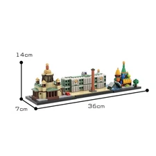 Hot Sale Skyline Saint Petersburg Model 500 Building Toys Building Toys
