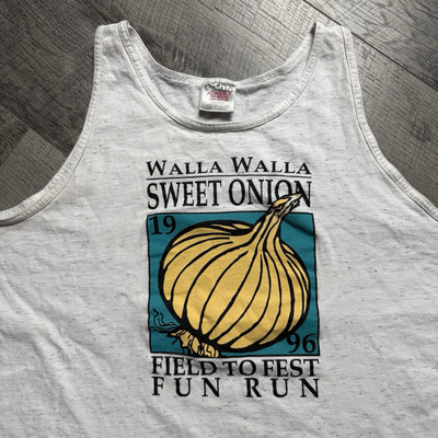 Vintage Walla Walla Sweet Onion Festival Marathon Rank Top 96  Made In USA XL