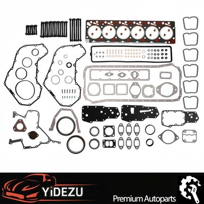 Engine Cylinder Gasket Set Bolt For 1989-1998 Cummins Dodge Ram 6B 6BT 6BTA 5.9L