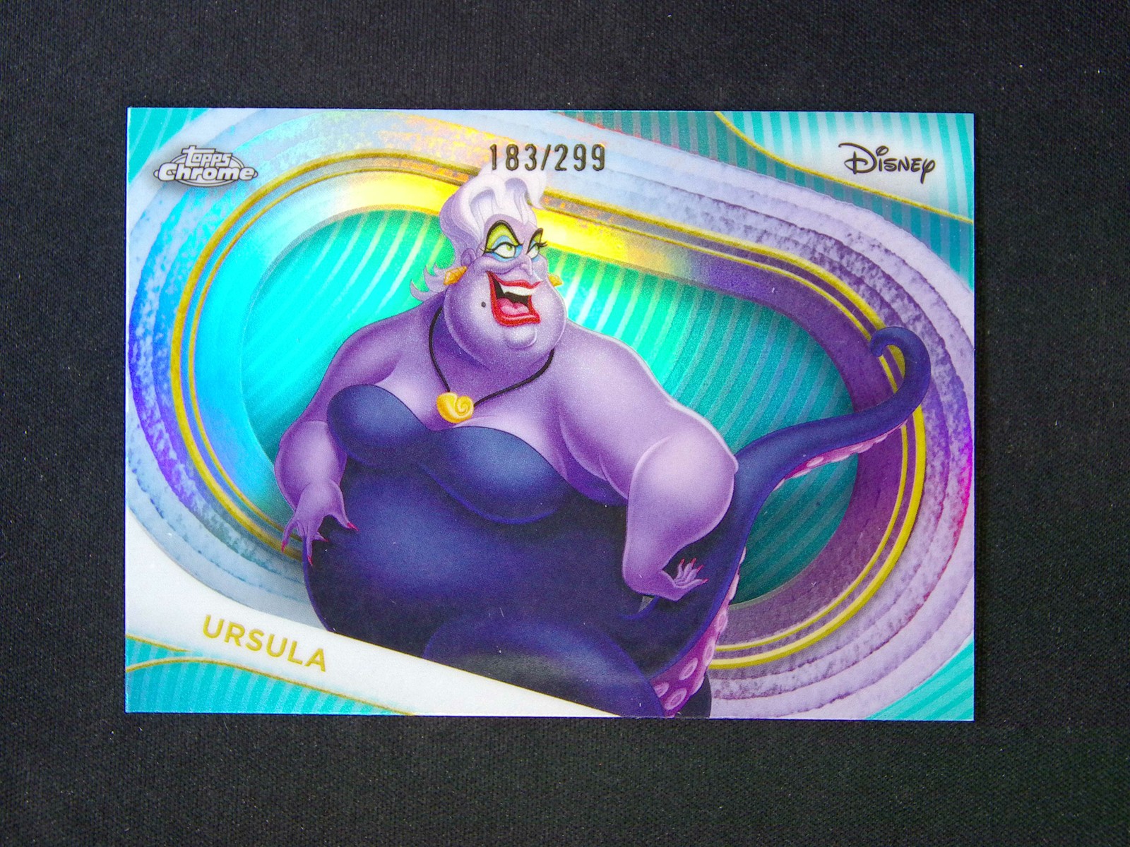 Ursula 2025 Topps Chrome Disney #DI-29 Disney Icons Price Guide