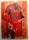 1995-96 FLAIR MICHAEL JORDAN HARDWOOD LEADER #4-27 NBA BASKETBALL CARD