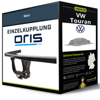 Starre AnhäNgerkupplung für VW Touran 05.2010-05.2015 Typ 1T3 Oris NEU
