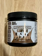 Evlution Nutrition EVL Mushroom Coffee 20 Servings Iced Coffee Flavor EXP 2026