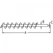 Used Auger - Unloading Horizontal fits John Deere 9400 9500 9600 9650 AH140332