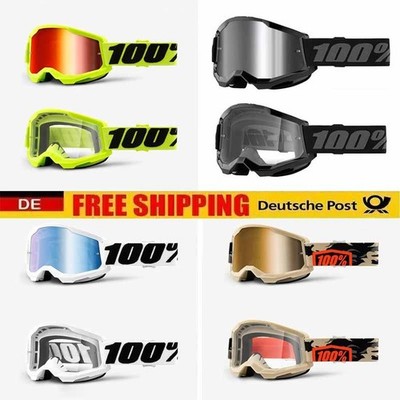 100 % Prozent Brille Strata2 Motocross Enduro Downhill Cross Mtb Dh Bmx Mx