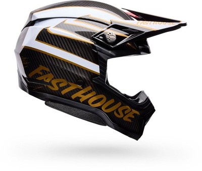 Offroad-Helm Bell Moto-10 Spherical Fasthouse DITD 25 Black/Gold