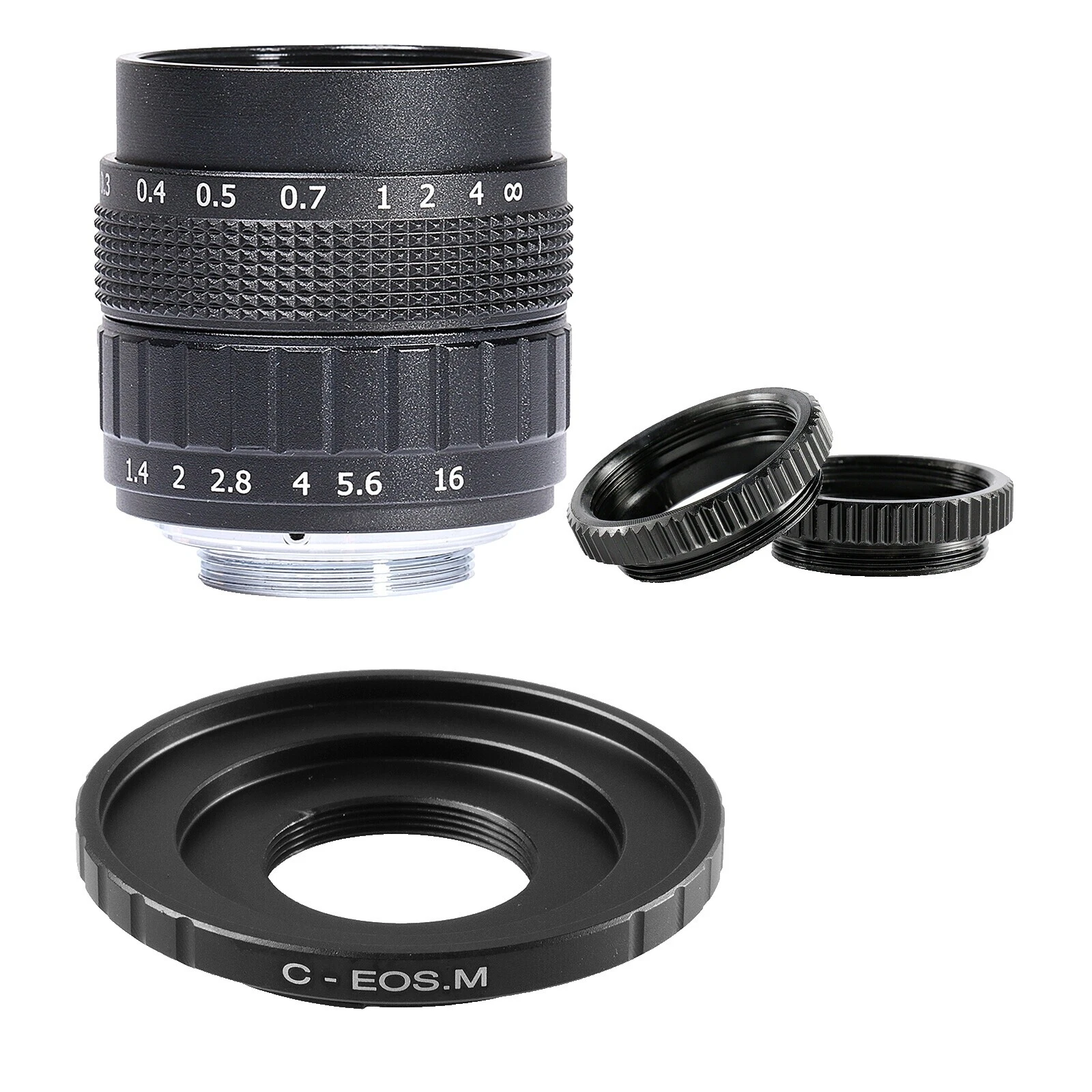 C Mount Manual Focus Camera Lenses for Canon