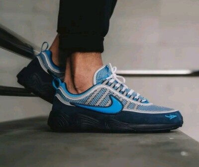 Nike Air Zoom Spiridon 16 Blue Stash Harbor NikeLab AH7973-400