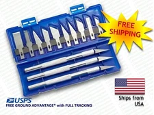 13 PC PRECISION KNIFE SET RAZOR SHARP BLADE CUTTING TOOL ARTS & CRAFT HOBBY KIT