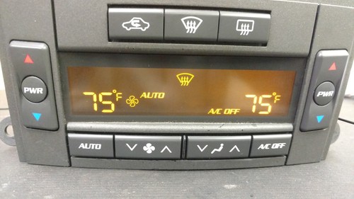 03-04 CADILLAC STS CTS CLIMATE CONTROL TEMPERATURE UNIT OEM 25743624 - Picture 2 of 8