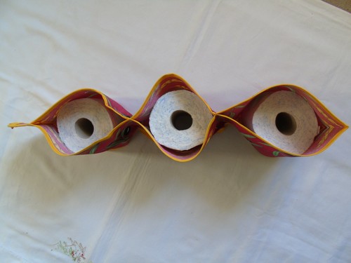 French Provence for hanging toilet papers , cotton un use or old stock - 第 3/5 張圖片