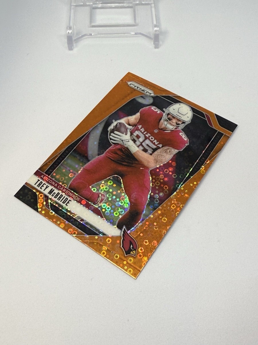 2024-25 Panini Prizm #4 Trey McBride Orange Disco Prizm Arizona