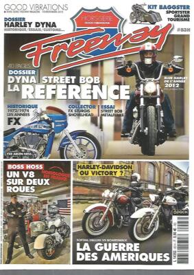 FREEWAY HS N°83 - DYNA STREET BOB / ANNEES FX / BOSS HOSS / SOFTAIL DELUXE