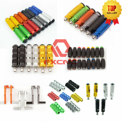 CNC Front Foldable Foot Pegs Foot Rest Footpegs Modified Shift Footrest Peg Type