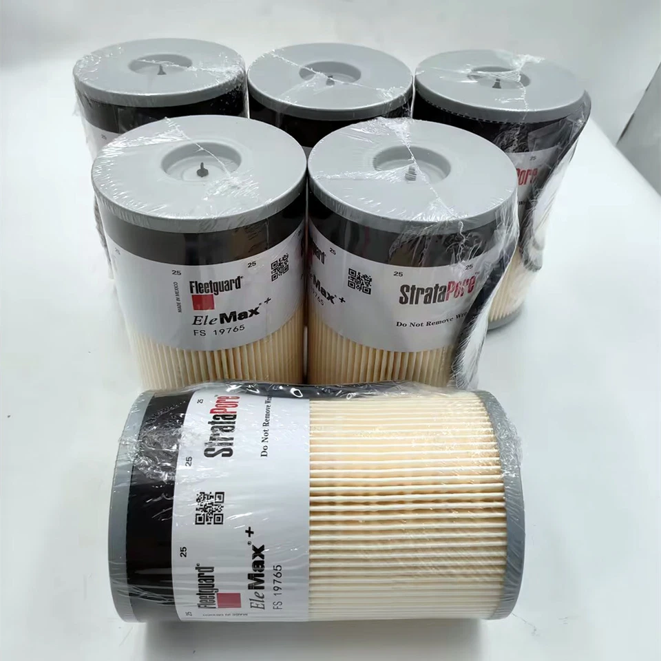 Separador de combustible/agua Fleetguard FS19765 6 PIEZAS Cummins genuino NUEVO Foto 2 de 4